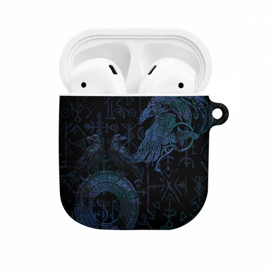 Odin Norse Mythology AirPods Case Viking Rune Art Style