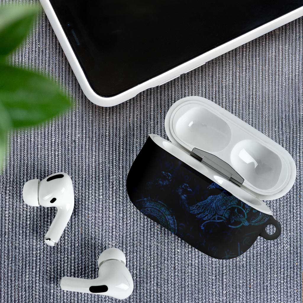 Odin Norse Mythology AirPods Case Viking Rune Art Style