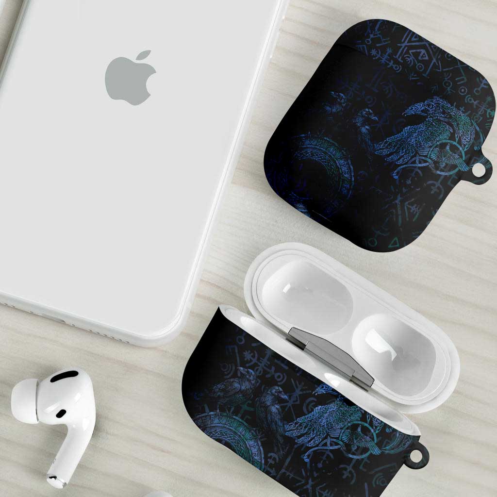 Odin Norse Mythology AirPods Case Viking Rune Art Style