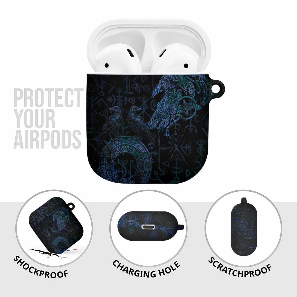Odin Norse Mythology AirPods Case Viking Rune Art Style