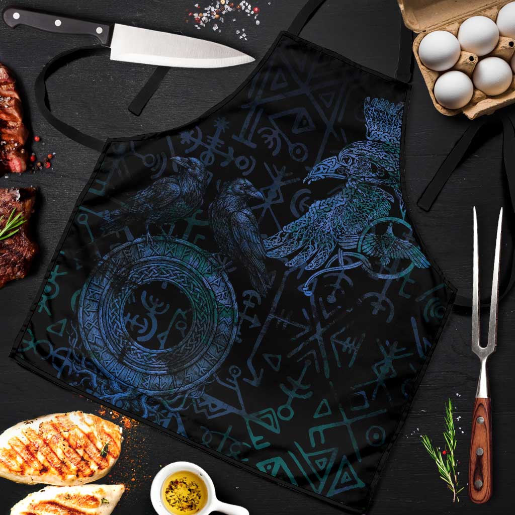 Odin Norse Mythology Apron Viking Rune Art Style