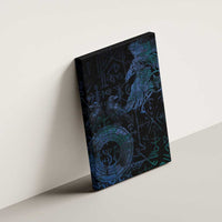 Odin Norse Mythology Canvas Wall Art Viking Rune Art Style