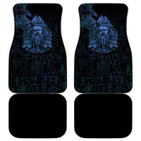 Odin Norse Mythology Car Mats Viking Rune Art Style