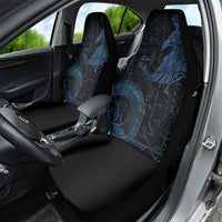 Odin Norse Mythology Car Seat Cover Viking Rune Art Style