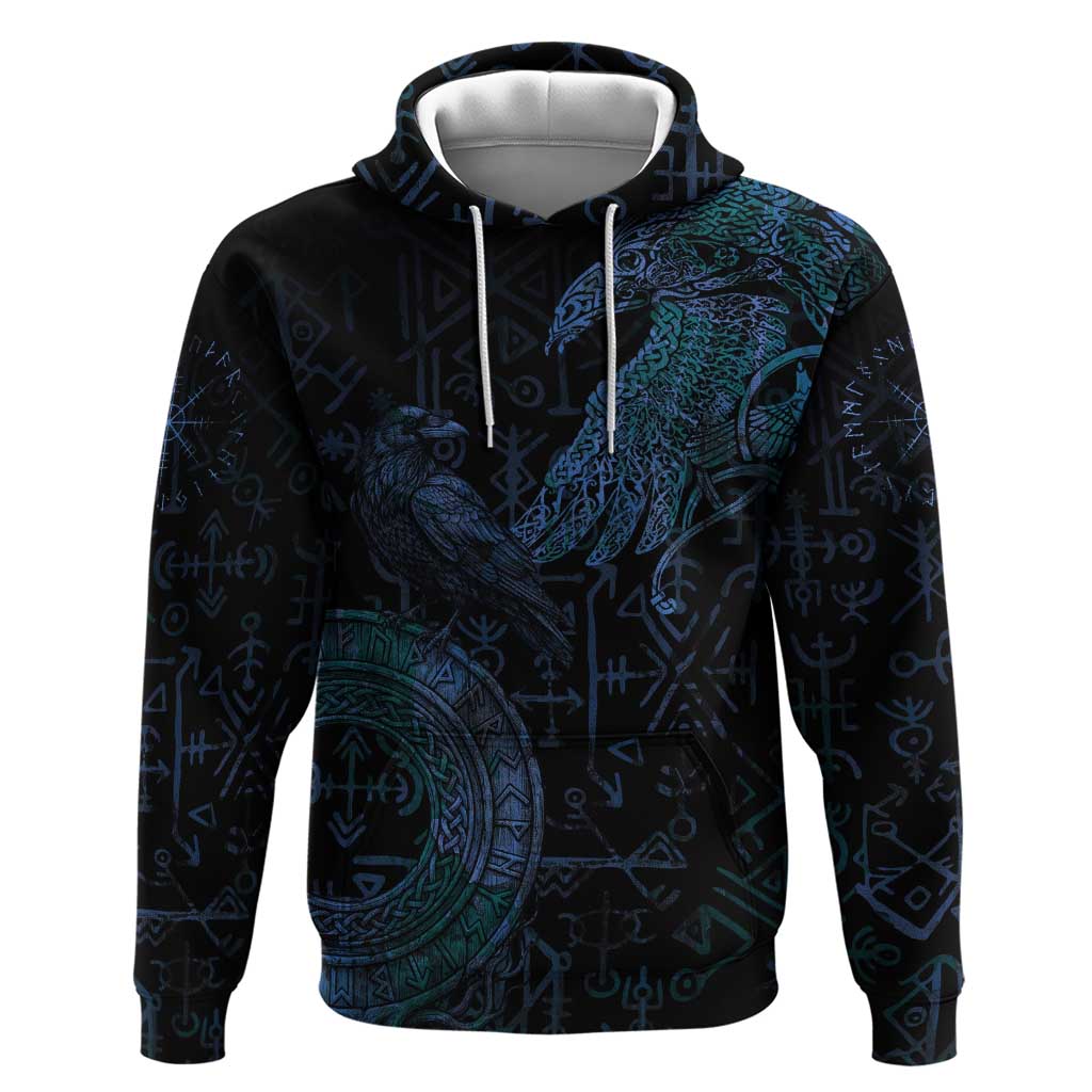 Odin Norse Mythology Hoodie Viking Rune Art Style