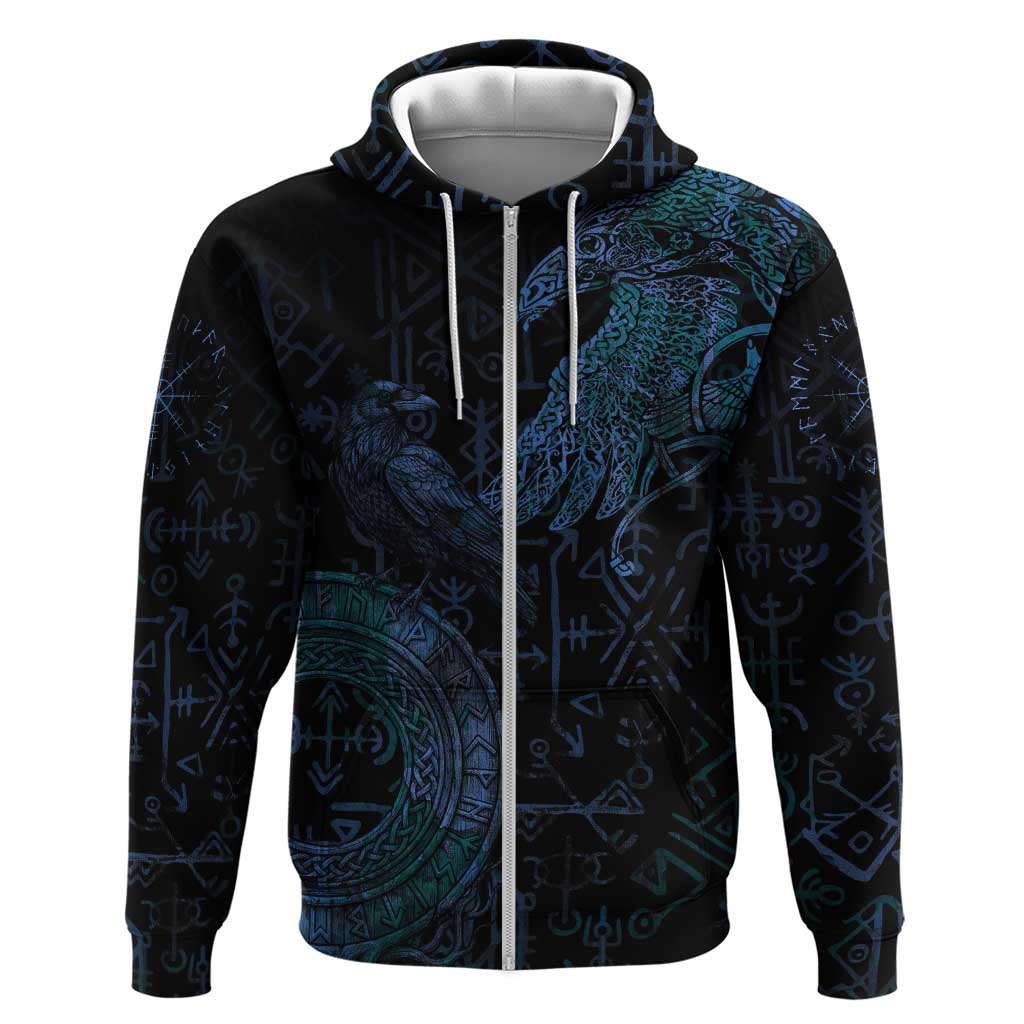 Odin Norse Mythology Hoodie Viking Rune Art Style