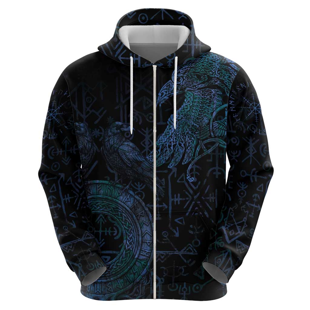 Odin Norse Mythology Hoodie Viking Rune Art Style