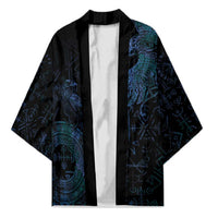 Odin Norse Mythology Kimono Viking Rune Art Style