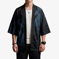 Odin Norse Mythology Kimono Viking Rune Art Style