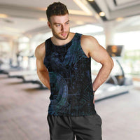 Odin Norse Mythology Men Tank Top Viking Rune Art Style