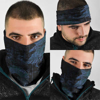 Odin Norse Mythology Neck Gaiter Viking Rune Art Style
