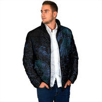 Odin Norse Mythology Padded Jacket Viking Rune Art Style