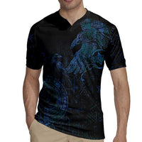 Odin Norse Mythology Rugby Jersey Viking Rune Art Style