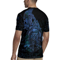 Odin Norse Mythology Rugby Jersey Viking Rune Art Style