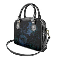 Odin Norse Mythology Shoulder Handbag Viking Rune Art Style