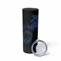 Odin Norse Mythology Skinny Tumbler Viking Rune Art Style