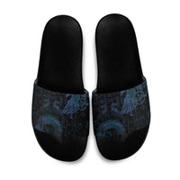Odin Norse Mythology Slide Sandals Viking Rune Art Style