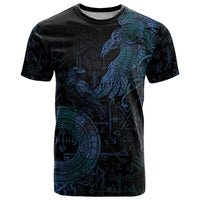 Odin Norse Mythology T Shirt Viking Rune Art Style