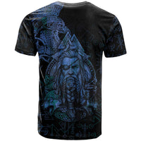 Odin Norse Mythology T Shirt Viking Rune Art Style