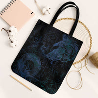 Odin Norse Mythology Tote Bag Viking Rune Art Style