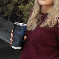 Odin Norse Mythology Tumbler Cup Viking Rune Art Style