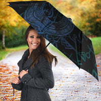 Odin Norse Mythology Umbrella Viking Rune Art Style