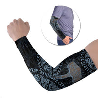 Thor and Jormungandr Norse Mythology Viking Arm Sleeves Celtic Knot and Rune Art Style