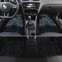 Thor and Jormungandr Norse Mythology Viking Car Mats Celtic Knot and Rune Art Style