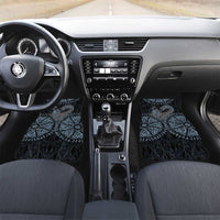 Thor and Jormungandr Norse Mythology Viking Car Mats Celtic Knot and Rune Art Style