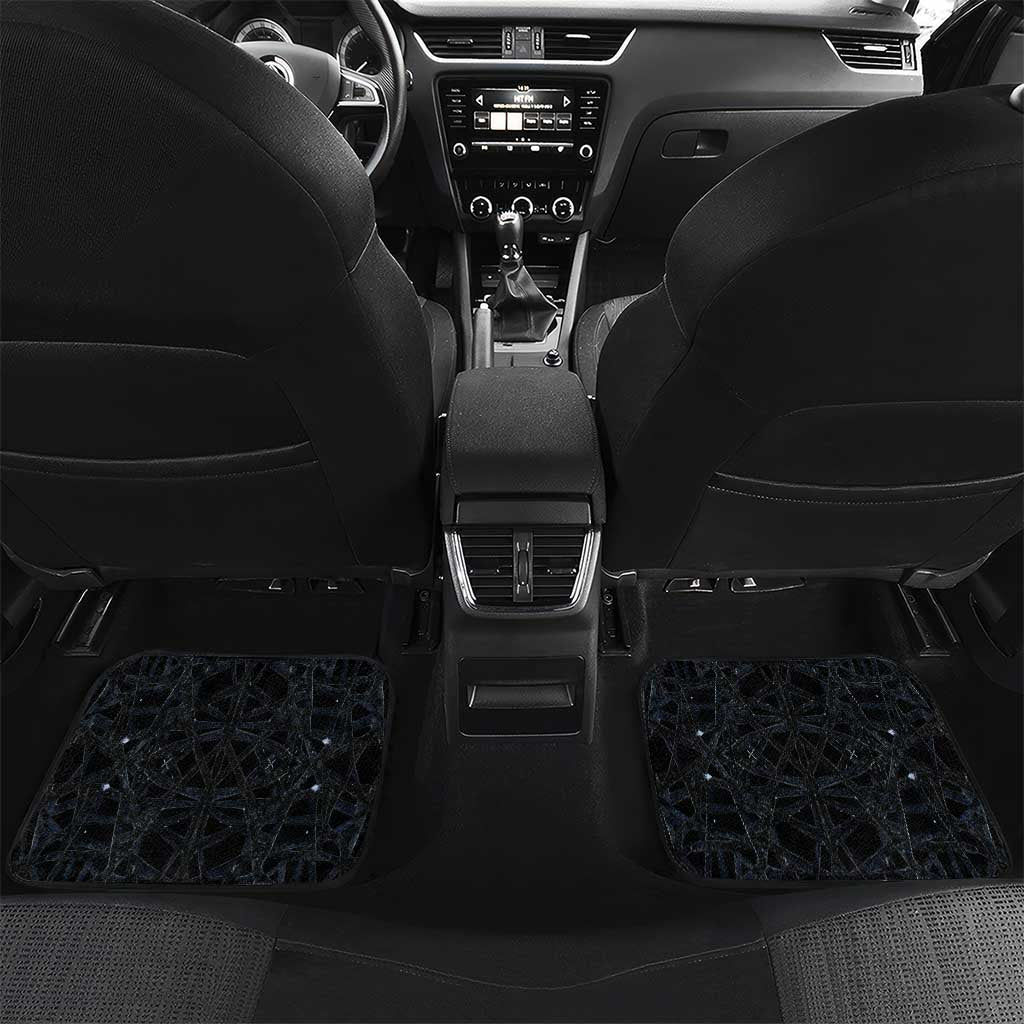Thor and Jormungandr Norse Mythology Viking Car Mats Celtic Knot and Rune Art Style