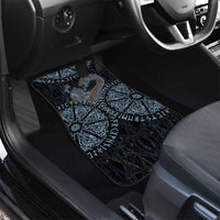 Thor and Jormungandr Norse Mythology Viking Car Mats Celtic Knot and Rune Art Style