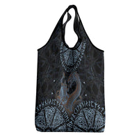Thor and Jormungandr Norse Mythology Viking Grocery Bag Celtic Knot and Rune Art Style