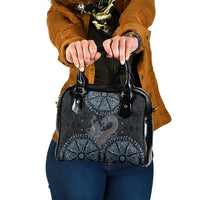 Thor and Jormungandr Norse Mythology Viking Shoulder Handbag Celtic Knot and Rune Art Style