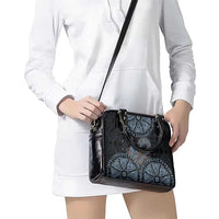 Thor and Jormungandr Norse Mythology Viking Shoulder Handbag Celtic Knot and Rune Art Style