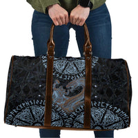 Thor and Jormungandr Norse Mythology Viking Travel Bag Celtic Knot and Rune Art Style