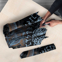 Thor and Jormungandr Norse Mythology Viking Umbrella Celtic Knot and Rune Art Style
