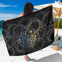 Skoll and Hati Norse Mythology Sarong Viking Dual Moon Celtic Line Art