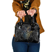 Skoll and Hati Norse Mythology Shoulder Handbag Viking Dual Moon Celtic Line Art