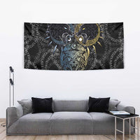 Skoll and Hati Norse Mythology Tapestry Viking Dual Moon Celtic Line Art
