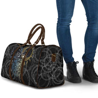 Skoll and Hati Norse Mythology Travel Bag Viking Dual Moon Celtic Line Art