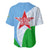 Djibouti Cultural Baseball Jersey National Emblem, Tribal Motifs and Red Star Symbol of Unity