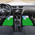 Djibouti Cultural Car Mats National Emblem, Tribal Motifs and Red Star Symbol of Unity