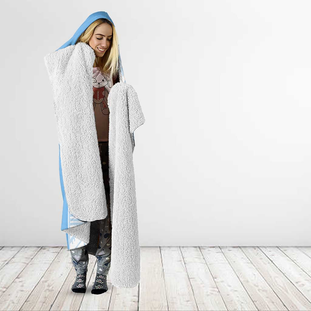 Djibouti Cultural Hooded Blanket National Emblem, Tribal Motifs and Red Star Symbol of Unity