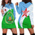 Djibouti Cultural Hoodie Dress National Emblem, Tribal Motifs and Red Star Symbol of Unity