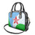 Djibouti Cultural Shoulder Handbag National Emblem, Tribal Motifs and Red Star Symbol of Unity