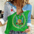 Djibouti Cultural Women Casual Shirt National Emblem, Tribal Motifs and Red Star Symbol of Unity
