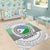 Djibouti Roots Area Rug Urban Streetwear with African Tribal Design & Patriotic Elements