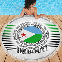 Djibouti Roots Beach Blanket Urban Streetwear with African Tribal Design & Patriotic Elements