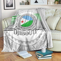 Djibouti Roots Blanket Urban Streetwear with African Tribal Design & Patriotic Elements