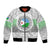 Djibouti Roots Bomber Jacket Urban Streetwear with African Tribal Design & Patriotic Elements